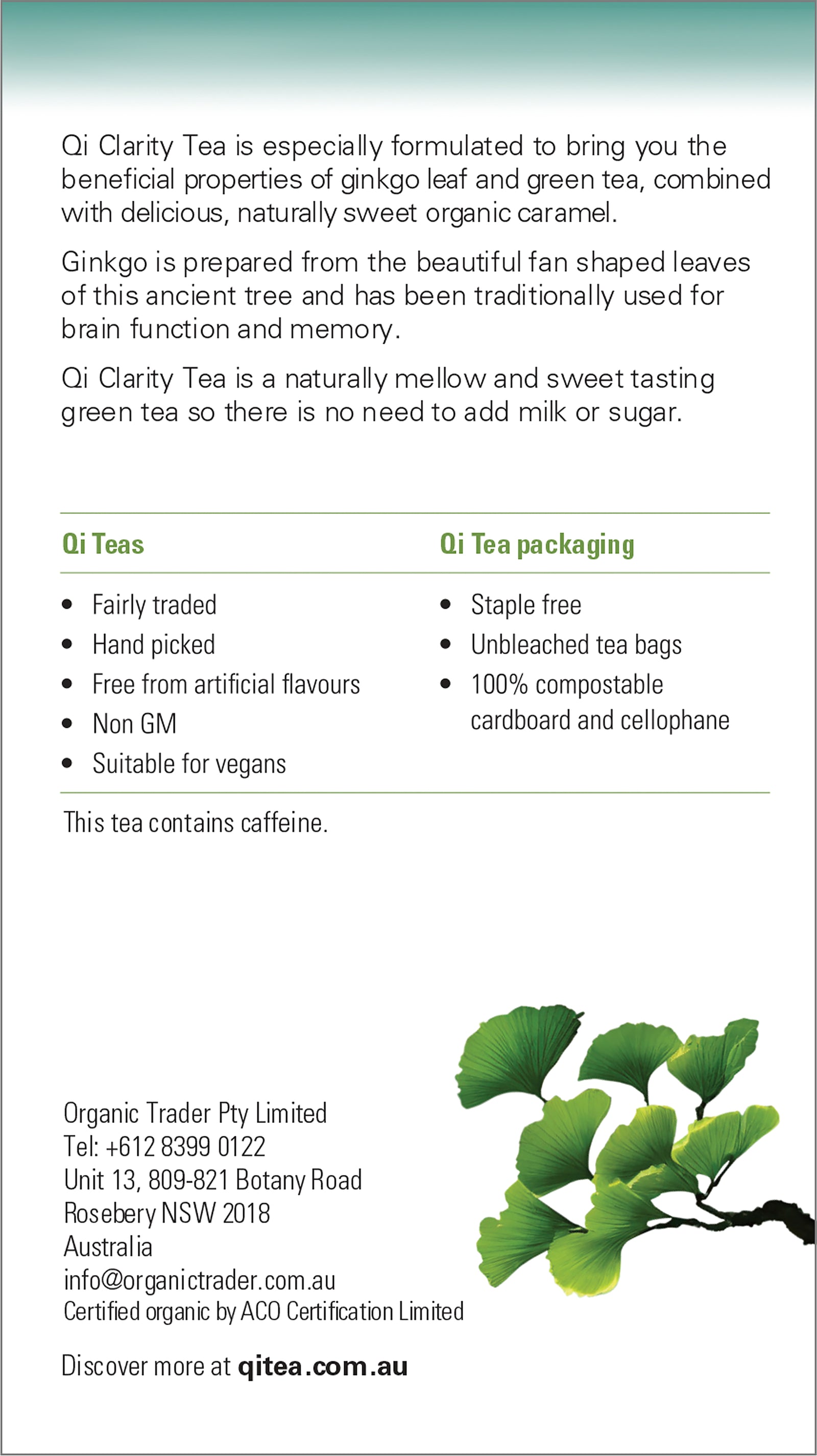 Clarity Tea bags