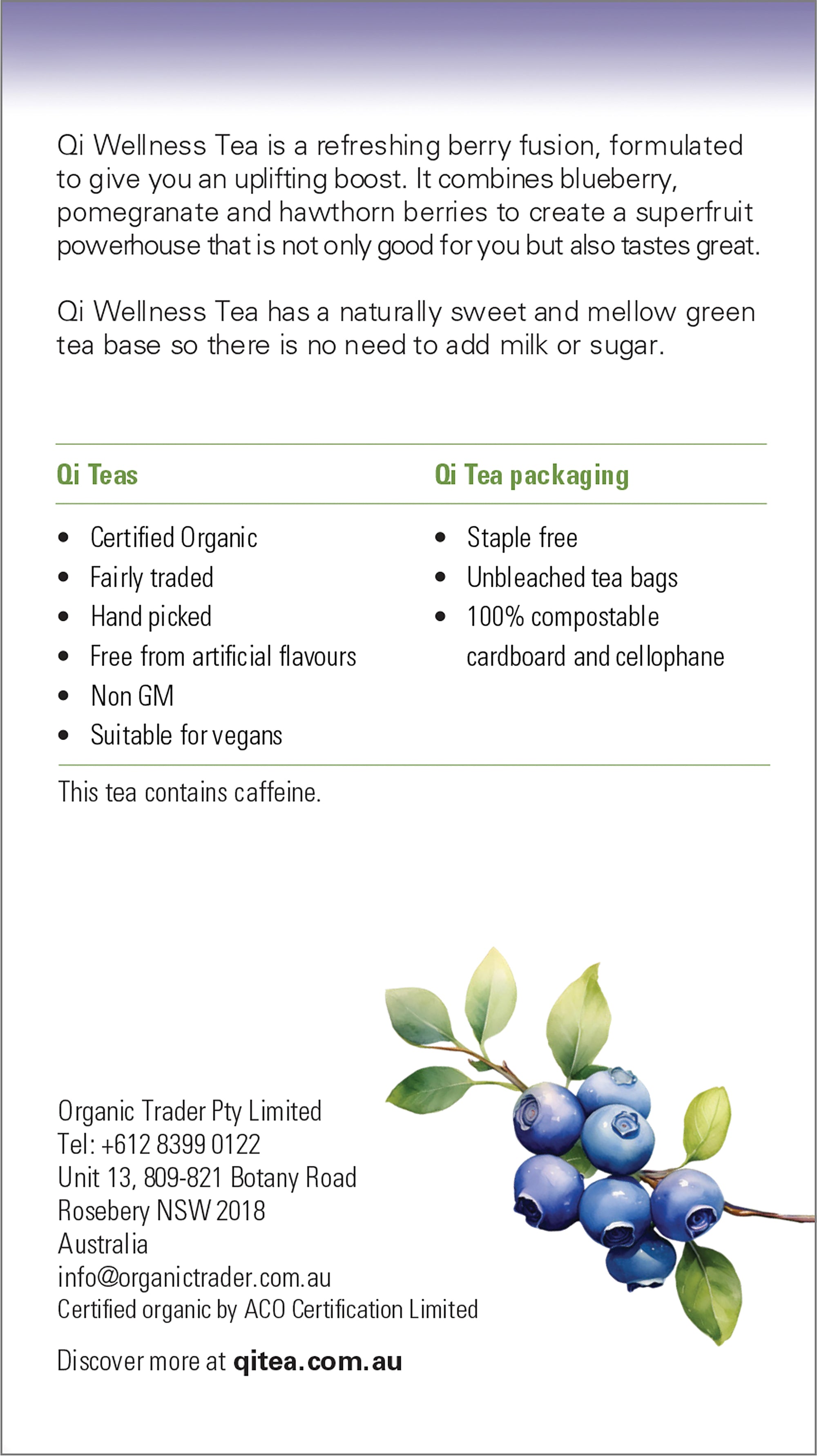 Wellness Tea bags