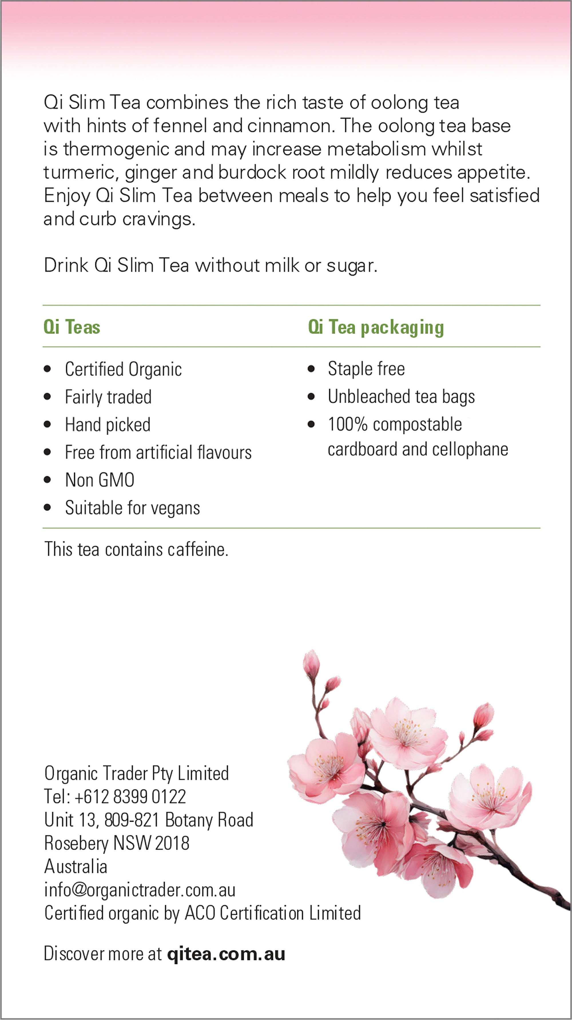 Slim Tea bags