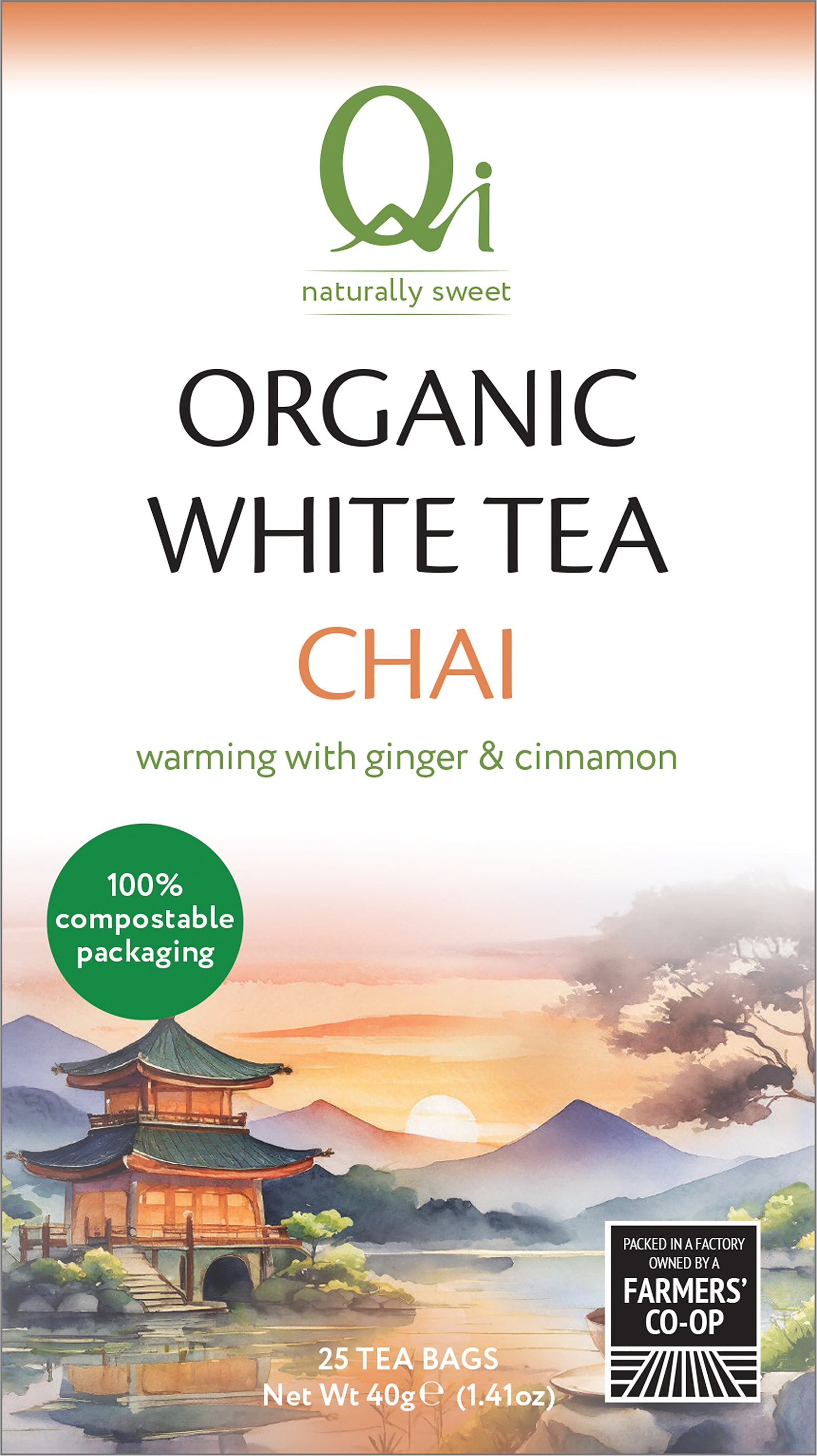 White Tea Chai Tea bags