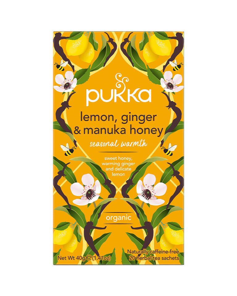 Lemon, Ginger & Manuka Honey