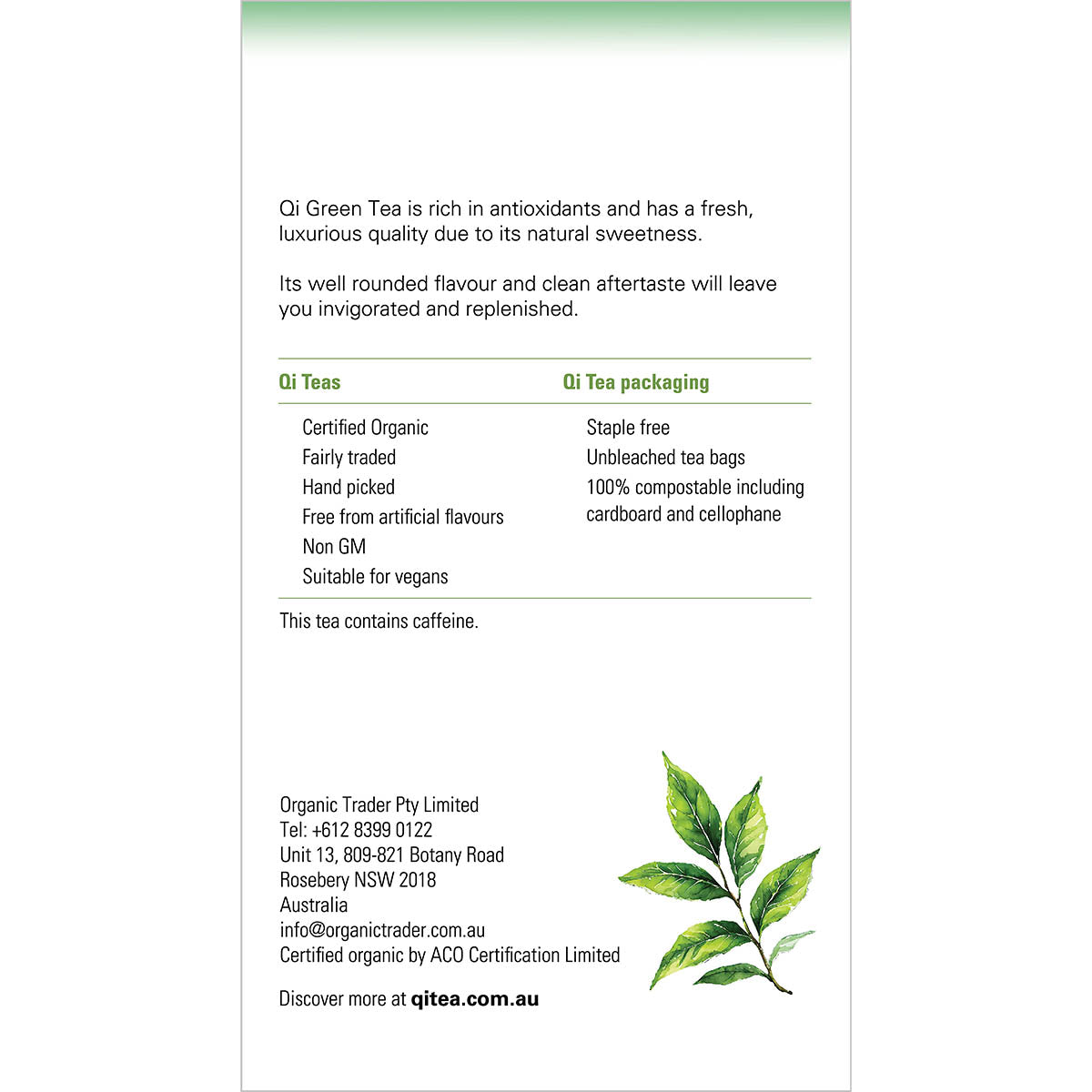 Green Tea bags
