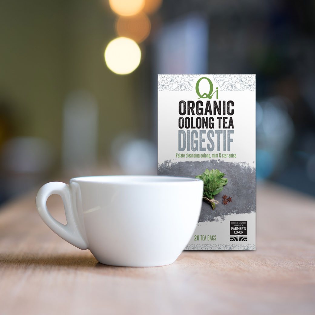 gut health slim detox qi tea
